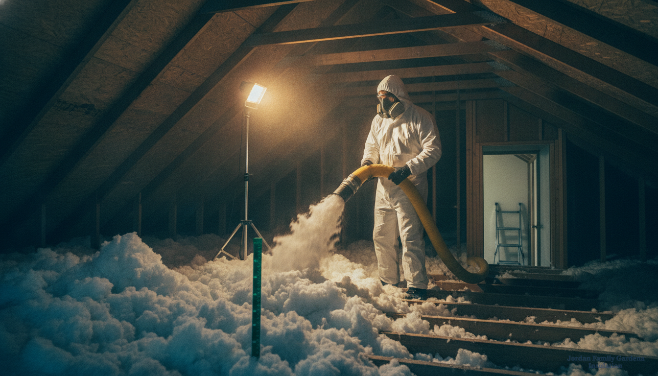 Attic Insulation Installation in Carson