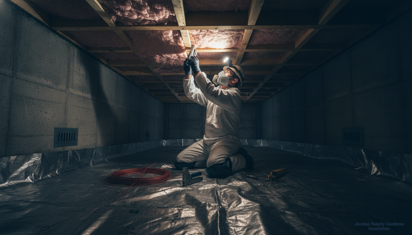 Crawl Space Insulation in Carson