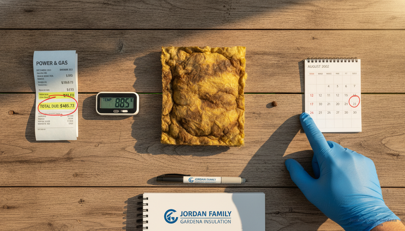 5 Signs Your Gardena Home Needs New Insulation Right Now